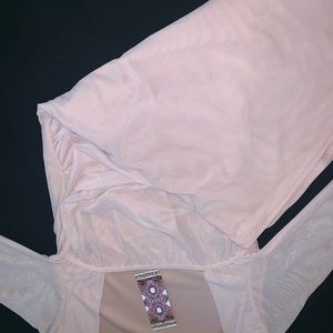 SQUARE NECK RUCHED MESH BODYCON DRESS